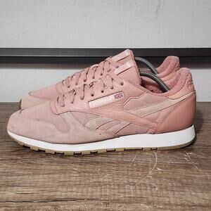 Reebok Classic Nylon Men's Athletic Running Shoes Sneakers Size 11 Pink